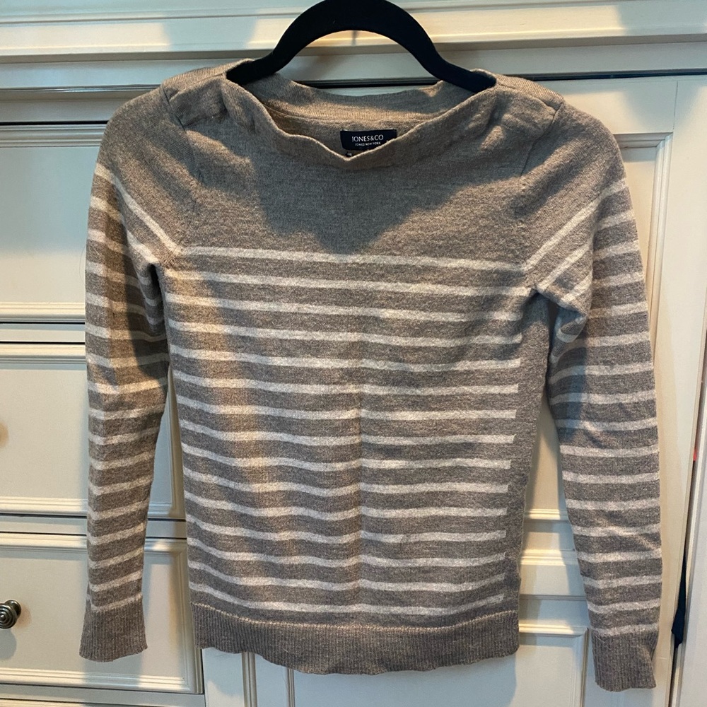 Merino wool sweater.